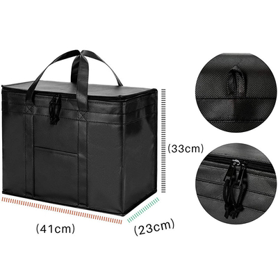 Good price Black Refrigerated Insulation Cooler Bag Cold With EPE Foil online