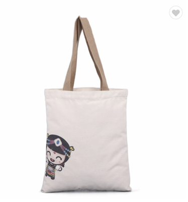 Good price Eco-Friendly 6oz 175gsm Reusable Natural Cotton Fabric Bag Large Capacity for Grocery online