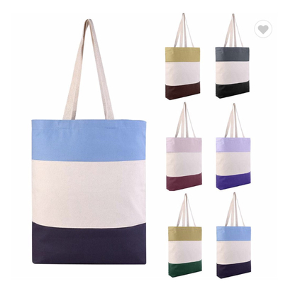 Good price ODM Sturdy Canvas Plain Grocery Canvas Tote Bags cotton shoulder bag 12oz online