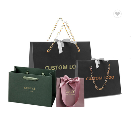 Good price Custom Logo Printed Debossed PMS Paper Bag Packaging For Retail Shopping online